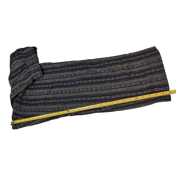Briggs Women's Linen Blend Pull-On Pants Black Stripe Size X-Large - Picture 13 of 15